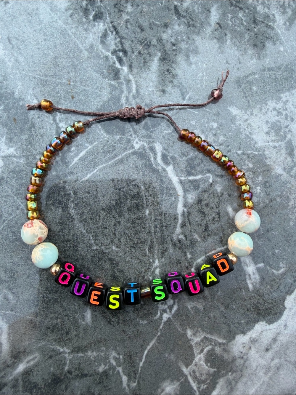 Quest Squad adjustable bracelet fourth wing inspired